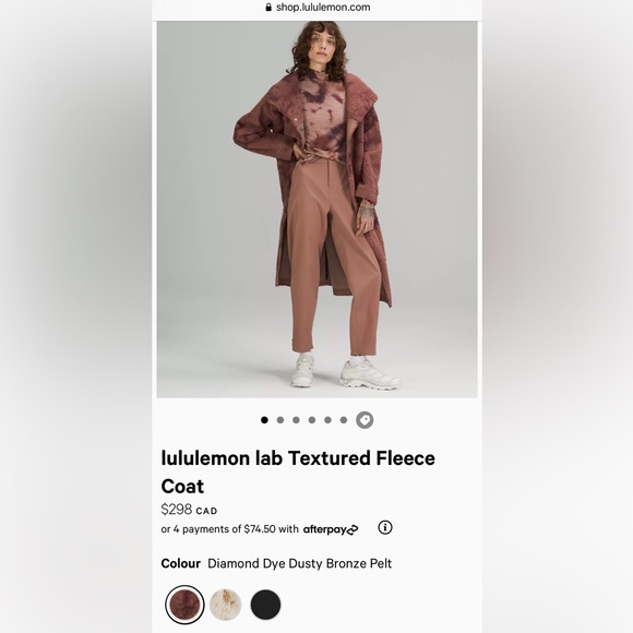 Lululemon Lab Textured Fleece Coat - Picture 2 of 12